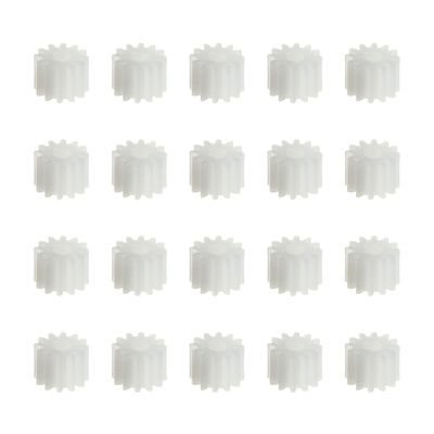 50Pcs Plastic Gears 12 Teeth Model 122.5A Reduction Gear Plastic Worm Gears for RC Car Robot Motor,Aicosineg