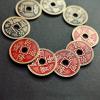 SUMAG Super Chinese Coin Set Magic Tricks Morgan Size Coin Vanish Magic Magician Close up Illusions Gimmicks Mentalism Props view 1