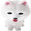 Bobble Head Dog Statue Dashboard Head Dogs Ornaments Nodding Heads Shaking Head Dog Doll for Car Vehicle Home Decoration - Samoyed view 1