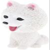 Bobble Head Dog Statue Dashboard Head Dogs Ornaments Nodding Heads Shaking Head Dog Doll for Car Vehicle Home Decoration - Samoyed view 4