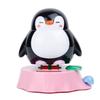 YGMONER Solar Dancing Animal Car Dashboard Decorations Shaking Body (Penguin) view 1