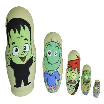 Funny Zombies nesting doll