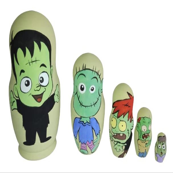 Funny Zombies nesting doll