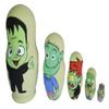 Funny Zombies nesting doll view 2
