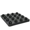 Marble Display Holds 16 Marbles for 5/8"+ marbles - Marble Display Stands - Marble Holders - Sphere Display (Black) view 2