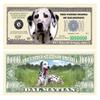 American Art Classics Dalmatian Dog Million Dollar Bill - (Pack of 100) - Best Gift Or Keepsake for Dalmatian Lovers view 1