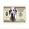 American Art Classics Dalmatian Dog Million Dollar Bill - (Pack of 100) - Best Gift Or Keepsake for Dalmatian Lovers view 2