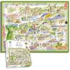 1000 Piece Puzzle for Adults - in The Garden by Tim Bulmer, Large Puzzle 66cm X 50cm in Size. Challenging to Complete But Fun and Humorous view 1