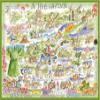 1000 Piece Puzzle for Adults - in The Garden by Tim Bulmer, Large Puzzle 66cm X 50cm in Size. Challenging to Complete But Fun and Humorous view 3