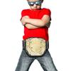 Spinning Wrestling Championship Toy Belt with Four Center Plates view 3