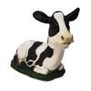 Animal Den Cow Bobblehead Figure Statue for Car Dashboard Holstein view 1