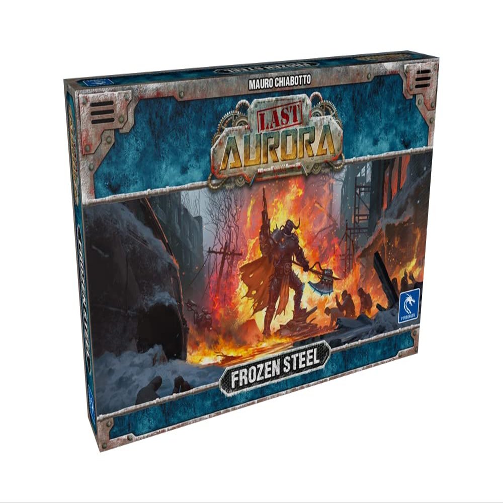 Ares Games Last Aurora: Frozen Steel  Board Game Expansion 1-4 Players  90+ Minutes of Gameplay  Games for Game Night  Teens and Adults Ages 14+ - English Version