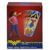 Wonder Woman Punching Bag for Kids - Freestanding Inflatable Boxing Indoor and Outdoor Bop Toy Exercise Play, Durable Heavy Duty Stress Relief Punch Children 34.5 Inches, Blue view 1
