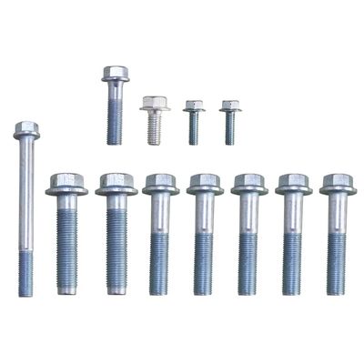 FAVOMOTO 12pcs Engine Bell Bolt Kit for Series Transmission Mounting Hardware Compatible Speed Engines