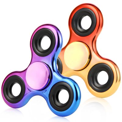 Fidget Spinner 2 Pack, Valentines Day Gifts - Fidget Toys Adults Metal Fidgets Spinners for Kids for Autism ADHD Anxiety Gift for Teen Boys