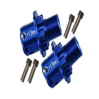 GPM for 1/10 SKETER XL4S BRUSHLESS Moster Truck Aluminum 13MM HEX ADAPTERS-6PC Set (Blue)