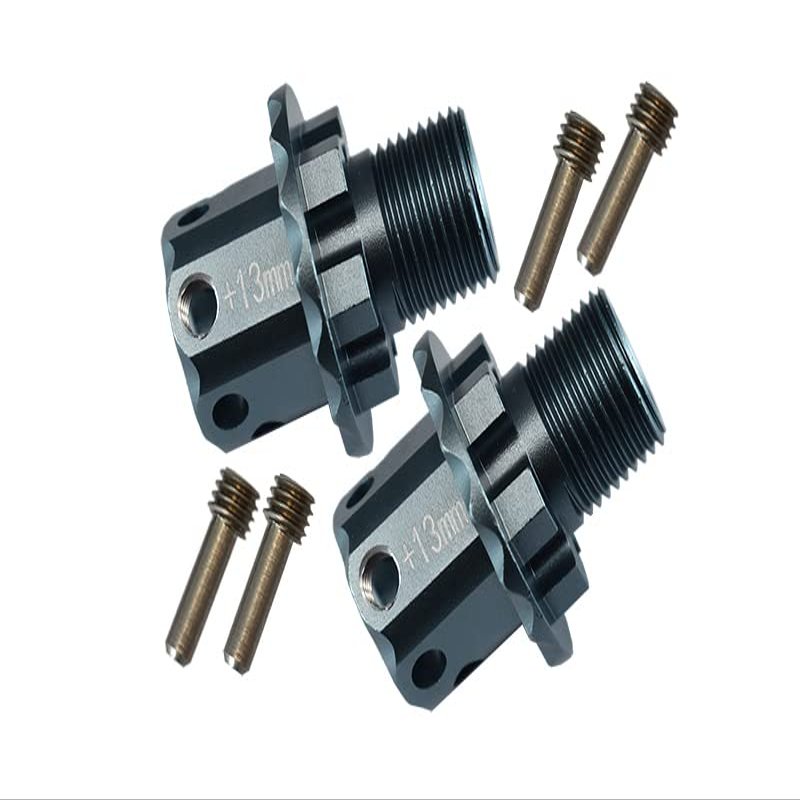 GPM for 1/10 SKETER XL4S BRUSHLESS Moster Truck Aluminum 13MM HEX ADAPTERS-6PC Set (Gray)