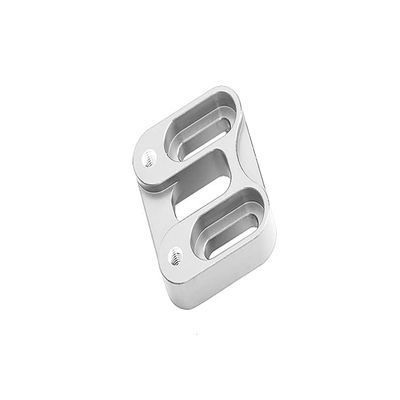 GPM 1Pc Set Upgrades Aluminum Front Knuckle Servo Mount for 1/6 4WD SCX6 Jeep Jlu Wrangler (AXI05000) & 1/6 4WD SCX6 Trial Honcho (AXI05001) RC Cars (Silver)