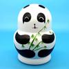 Junxcj Russian Dolls for Kids, Russian Matryoshka Wooden Dolls, Animal Dolls Carry Stack Decoration Wooden Toy Gift for Children, Pack of 10 view 2