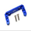 GPM for 1/6 4WD SCX6 Jeep JLU Wrangler AXI05000 Aluminum 2-Speed Transmission SERVO Mount - 3PC Set (Blue) view 1