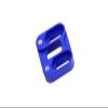 GPM 1Pc Set Upgrades Aluminum Front Knuckle Servo Mount for 1/6 4WD SCX6 Jeep Jlu Wrangler (AXI05000) & 1/6 4WD SCX6 Trial Honcho (AXI05001) RC Cars (Blue) view 1