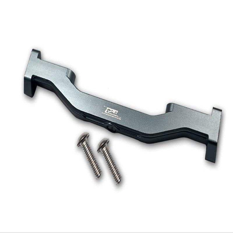 GPM for 1/6 4WD SCX6 Jeep JLU Wrangler AXI05000 Aluminum Front Lower Chassis Link Parts - 3PC Set (Gray)