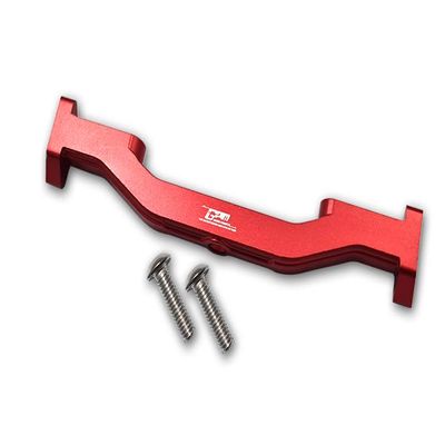 GPM for 1/6 4WD SCX6 Jeep JLU Wrangler AXI05000 Aluminum Front Lower Chassis Link Parts - 3PC Set (red)