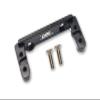 GPM 3Pc Set Upgrades Aluminum 2-Speed Transmission Servo Mount for 1/6 4WD SCX6 Jeep Jlu Wrangler (AXI05000) & 1/6 4WD SCX6 Trial Honcho (AXI05001) RC Cars (Black) view 1