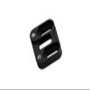 GPM 1Pc Set Upgrades Aluminum Front Knuckle Servo Mount for 1/6 4WD SCX6 Jeep Jlu Wrangler (AXI05000) & 1/6 4WD SCX6 Trial Honcho (AXI05001) RC Cars (Black) view 1