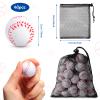40 Pcs Mini Foam Baseballs 1.18 Inch Stress Balls with Drawstring Mesh Bag Baseball Party Favors Soft Foam Mini Sport Ball for Anxiety Relief Relaxation Part view 2
