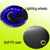 Kids Motorcycle,Tamco 12V Ride on Motorcycle Toy with Training Wheels/Manual Throttle/Drive by Hand/Lightting Wheels (P-Blue) view 4