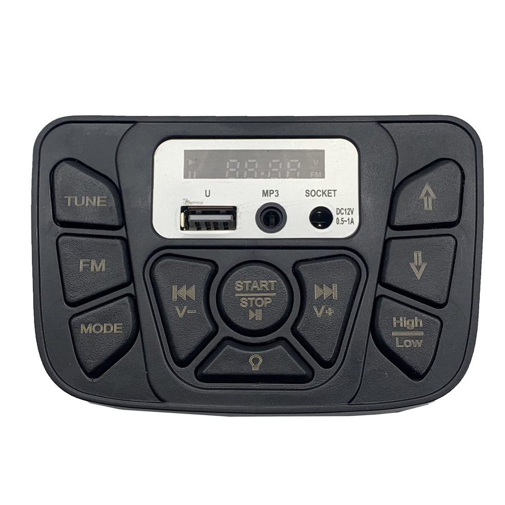 12V Children's Electric Vehicle Central Control, with Music Playback, Power Supply, Forward and Backward FunctionsBDM Stroller Ride On Car Replacement Parts