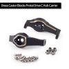 kingsea 2Pcs Brass Caster Blocks Portal Drive C Hub Carrier for 1/10 RC Car Traxxas TRX4 TRX6 view 2