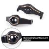 kingsea 2Pcs Brass Caster Blocks Portal Drive C Hub Carrier for 1/10 RC Car Traxxas TRX4 TRX6 view 3
