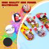 5 Packs DIY Mini Finger Skateboard Fingerboard Kit with Box and Replacement Accessories for Teens Adults Fingertip Movement Novelty Toys view 3