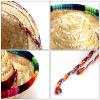 Frcctre 12 Pack Mini Mexican Hat Natural Straw Sombrero Party Hats, 5.5 Inch Carnival Mexican Birthday Cinco de Mayo Costume Hats Party Dolls Pets Decoration view 3
