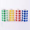 APLI Kids 19192 - Pack of 4 Rolls of 20 mm Hexagon Educational Stickers in Blue, Red, Yellow and Green view 3