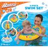 Banzai Jr. 5-Piece Swim Set (Vest, Arm Floats, Swim Ring, Pool Seat, Kick Board) Ages 9-36 Months view 1