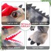 Animal Hand Puppets 11 Inch Sea Turtle Plush Dinosaur Animals Hand Puppet Toys Role-Play Toy Puppets for Kids Storytelling Imaginative Pretend Play Teaching Preschool(Rex and Dilophosaurus) view 3