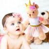Set of 2 Unicorn Skirt Teddy Bear Clothes Outfit Fits Most 14" - 18" Bear Plush Stuffed Animal Outfit Build a Bear Doll Clothes and Make Your Own Stuffed Animals(Unicorn Style, Fit 14"-18") view 2