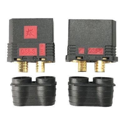 QS8 Connector,High Current Antispark Connector,Male and Female Male and Female Kit,RC Battery ESC Connector Plug for Remote Contorl Models
