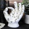 Ebros Gift Ancient Psychic Fortune Teller Chirology Palmistry Hand Palm with Lines Mounts Celestial Mystical Alchemy Symbols Figurine Spiritual Divinity Palmists Chiromancy view 2