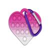 Mini Micro Pop It Fidget Toy 2 Pack (Heart and Unicorn) view 3
