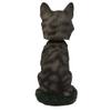 Animal Den Tabby Cat Bobblehead Figure Statue Gift for Car Dashboard Silver view 4