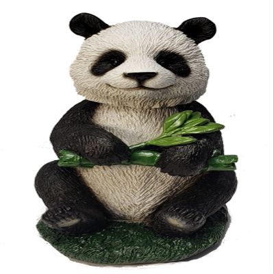 Animal Den Panda Bear Bobblehead Figure Statue for Car Dashboard