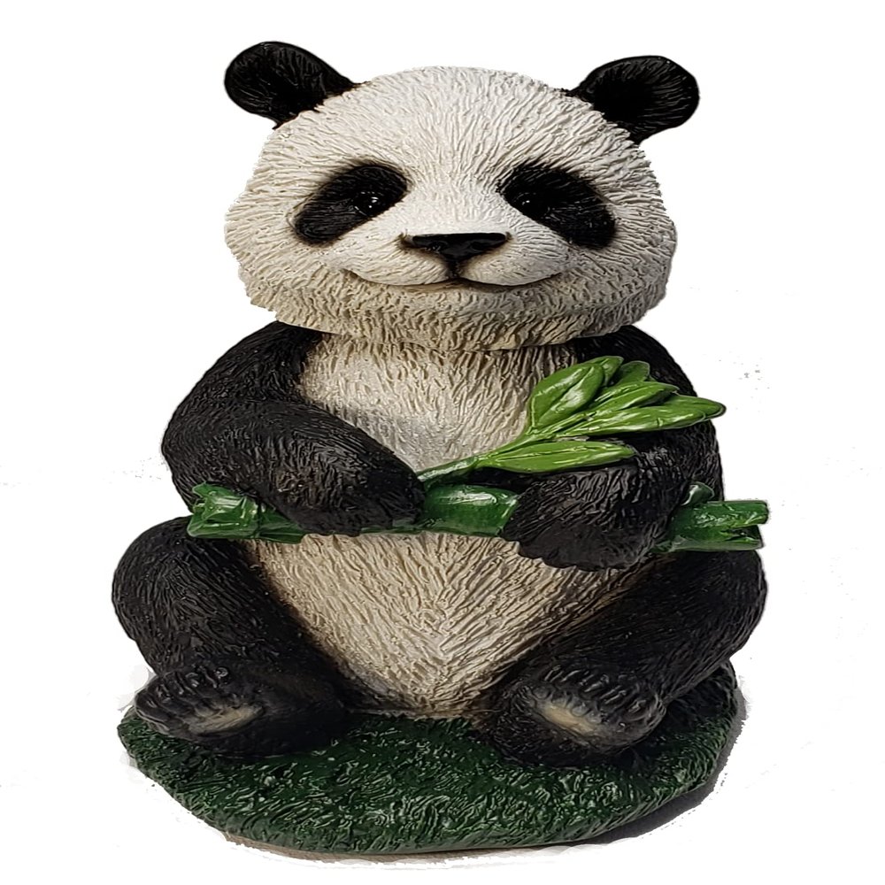 Animal Den Panda Bear Bobblehead Figure Statue for Car Dashboard