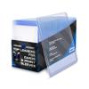 200pc Top Loaders for Cards and Penny Sleeves Bundle - Hard Plastic Card Sleeve, Trading Card Protectors, Yugioh & Baseball Card Sleeves - 100 Trading Card Top Loaders & 100 Penny Sleeves view 1