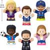 Little People Collector Ted Lasso Series Special Edition Set for Adults & Fans, 6 Figures in Display Package view 4