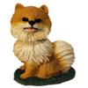 Animal Den Pomeranian Dog Bobblehead Figure Statue for Car Dashboard Red view 1