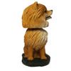 Animal Den Pomeranian Dog Bobblehead Figure Statue for Car Dashboard Red view 2